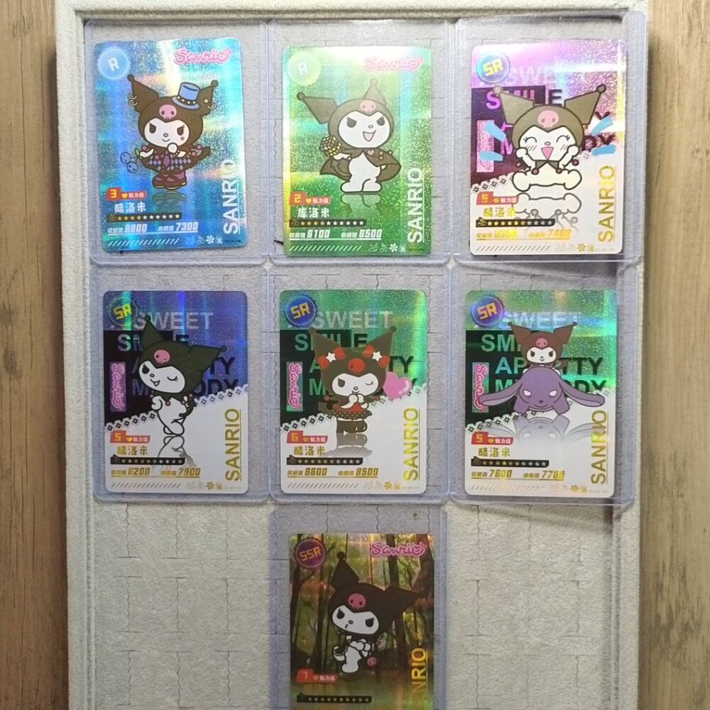 #KUR-529 Sanrio Kuromi Wave 6 Booser Set - 13 Piece With Top Load Sleeve